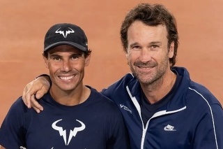 Carlos Moya s Rafaelom Nadalom.