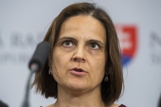 Na snímke ministerka spravodlivosti SR Mária Kolíková.