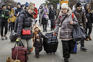 Na Slovensko doteraz prišlo okolo 160-tisíc utečencov z Ukrajiny, väčšina smeruje do západnej Európy.