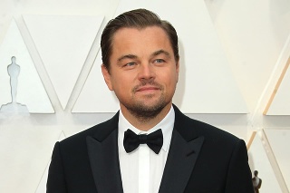 Leonardo Dicaprio na odovzdávaní Oscarov.