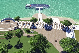 Na Domaši plánujú postaviť moderný mokrý dok so zábavným areálom.