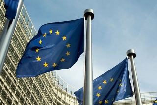 EU flags outside the European Commission Brussels Belgium. The European Commission (EC) is the executive body of the European Union responsible for proposing legislation, implementing decisions, upholding the EU treaties and managing the day-to-day business of the EU