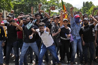 Srí Lanka sa stala dejiskom masových protestov.