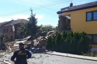 Výbuch dom úplne zničil