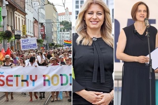 Dúhový Pride podporili Kolíková aj Čaputová.