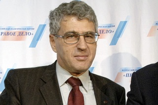 Ruský opozičný politik Leonid Gozman