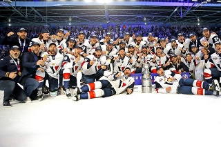 HC Slovan Bratislava je majstrom ligy.  