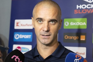 Tréner slovenskej reprezentácie do 20 rokov Ivan Feneš.