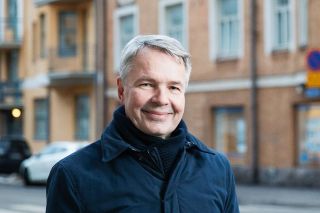 Fínsky minister zahraničia Pekka Haavisto.