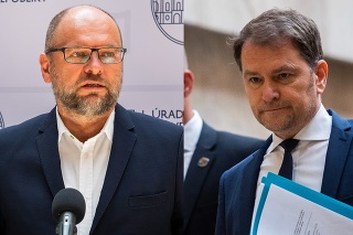 Minister hospodárstva Richard Sulík a minister financií Igor Matovič. 