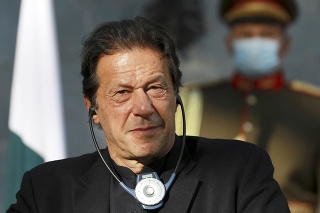 Pakistanský expremiér Imran Chán.
