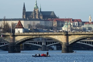 Aj v Prahe vládne mimoriadne teplé počasie.