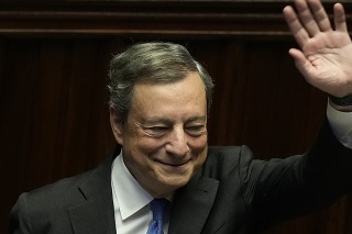 Taliansky premiér Mario Draghi. 