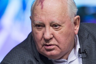 Michail Gorbačov na archívnej snímke z 30. marca 2013. 