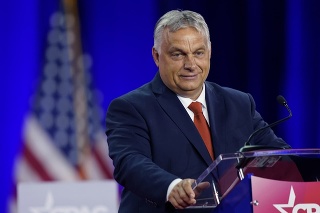 Predseda maďarskej vlády Viktor Orbán v texaskom Dallase.
