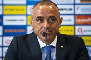 Na snímke nový tréner slovenskej futbalovej reprezentácie Francesco Calzona.