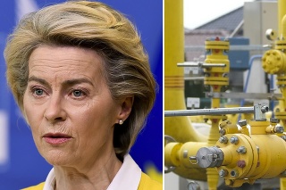 Leyenová chce zastropovať cenu ruského plynu.