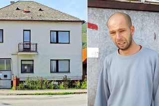 Rodinný dom v Betliari, kde Rastislav zavraždil svoju mamu, je na predaj. 