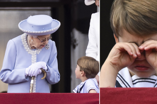 Po strate kráľovnej († 96) smúti aj jej 4-ročný pravnúčik, princ Louis.