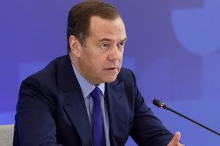 Podpredseda Ruskej bezpečnostnej rady a bývalý ruský prezident Dmitrij Medvedev