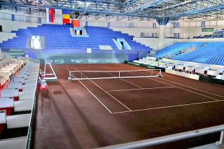 Zápas Davis Cupu sa odohrá na antuke.
