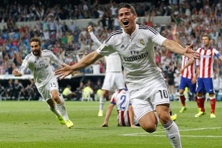 James Rodriguéz je jednou z hviezd Realu Madrid.