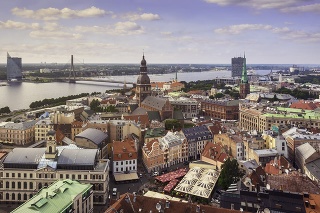 Hlavné mesto Lotyšska - Riga.
