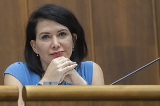 Na snímke poslankyňa parlamentu SR Jana Bittó - Cigániková (SaS).