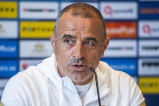 Taliansky tréner slovenskej futbalovej reprezentácie Francesco Calzona.