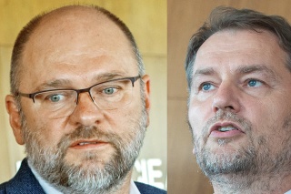Minister hospodárstva Richard Sulík (SaS) a minister financií Igor Matovič (OĽaNO).