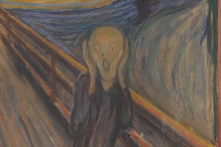 Slávny obraz Výkrik namaľoval nórsky maliar Edvard Munch v roku 1893.