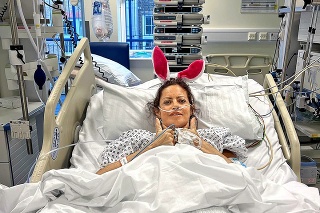 Veľkonočné sviatky strávila v nemocnici, keď sa jej náhle pohoršilo.