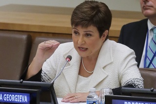 Predsedníčka Medzinárodného menového fondu Kristalina Georgieva
