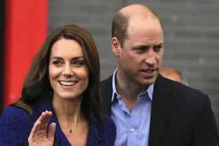 Kate, princezná z Walesu a princ William, princ z Walesu, prichádzajú do arény Copper Box v Olympijskom parku kráľovnej Alžbety.