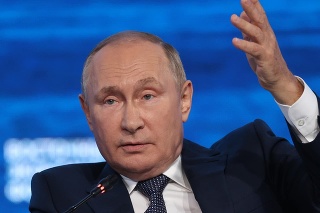 Ruský prezident Vladimír Putin. 
