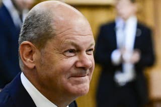 Nemecký kancelár Olaf Scholz predniesol na Karlovej univerzite prednášku na tému Budúcnosť Európy.