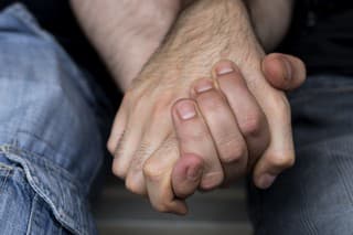 Gay Men Holding Hands