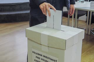 Slováci si naraz volili v komunálnych aj v župných voľbách (ilustračné foto).
