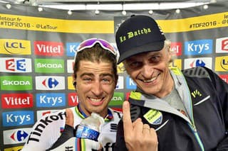 Sagan u Tiňkova dosiahol celý rad úspechov.