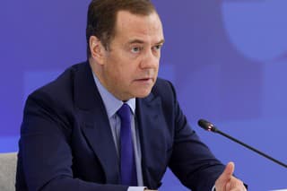 Podpredseda Ruskej bezpečnostnej rady a bývalý ruský prezident Dmitrij Medvedev