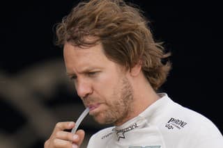 Na snímke Sebastian Vettel. 