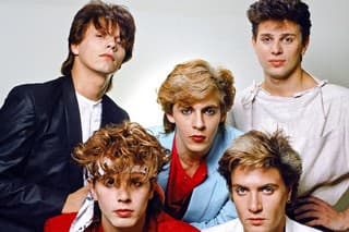 Zostava Duran Duran z ich prvého albumu v roku 1982