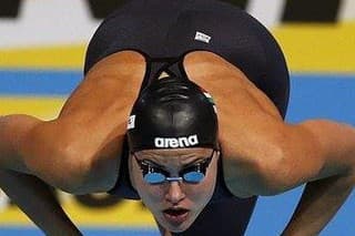 Krásna plavkyňa si trúfa na šiestu olympiádu.