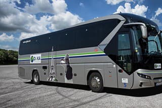 CK DAKA disponuje luxusnými a modernými autobusmi.