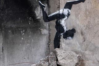 Ukrajina Banksy