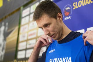 Na snímke reprezentant SR v basketbale Vladimír Brodziansky.