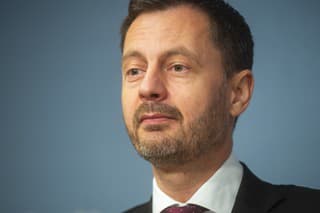 Na snímke slovenský premiér Eduard Heger