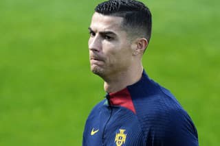 Portugalský útočník Cristiano Ronaldo.