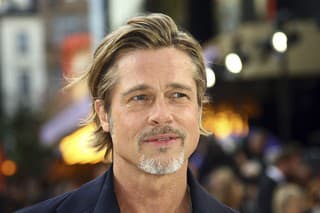 Herec Brad Pitt na premiére filmu Vtedy v Hollywoode.