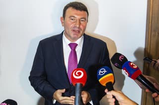 Na snímke prezident finančnej správy SR František Imrecze.